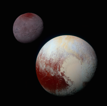 Pluto and Charon image